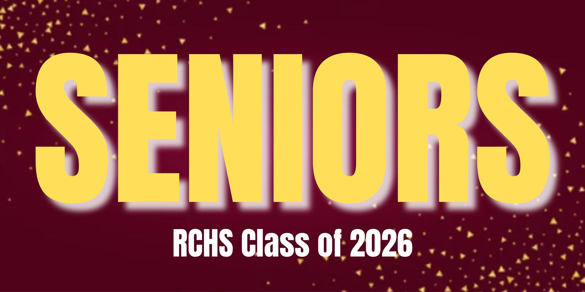 Seniors - Class of 2026 Graphic