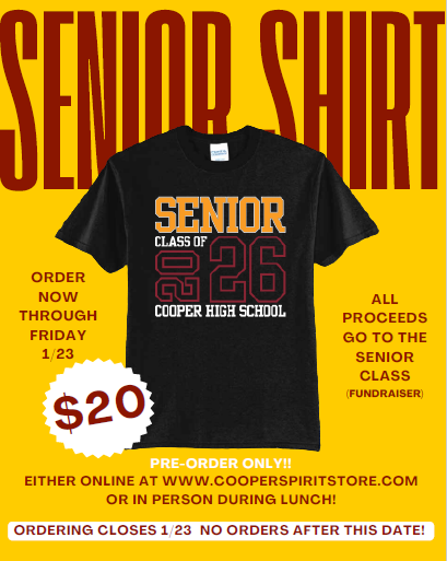 Senior Shirt Class of 2026 Graphic