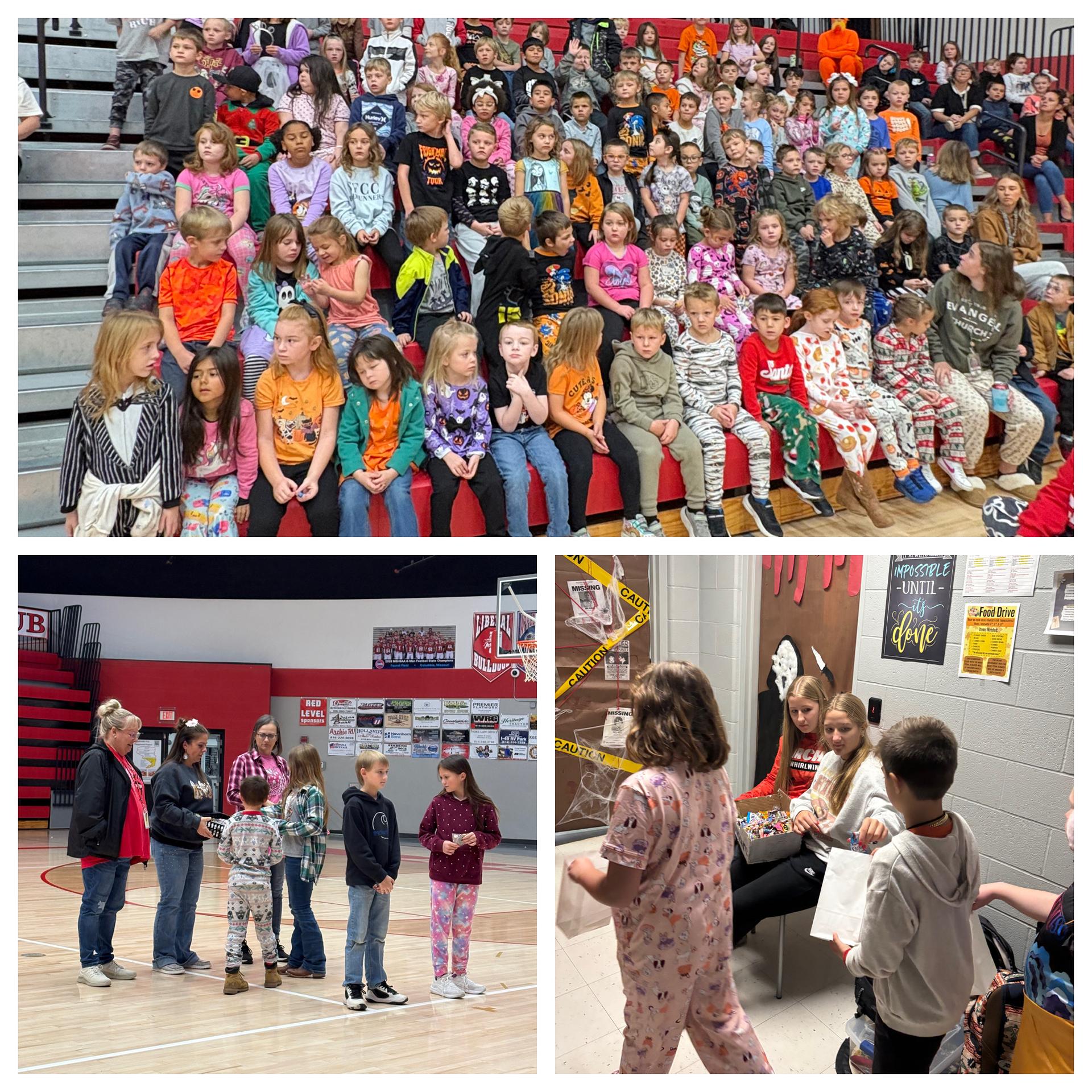perfect attendance, you matter treats trick or treating