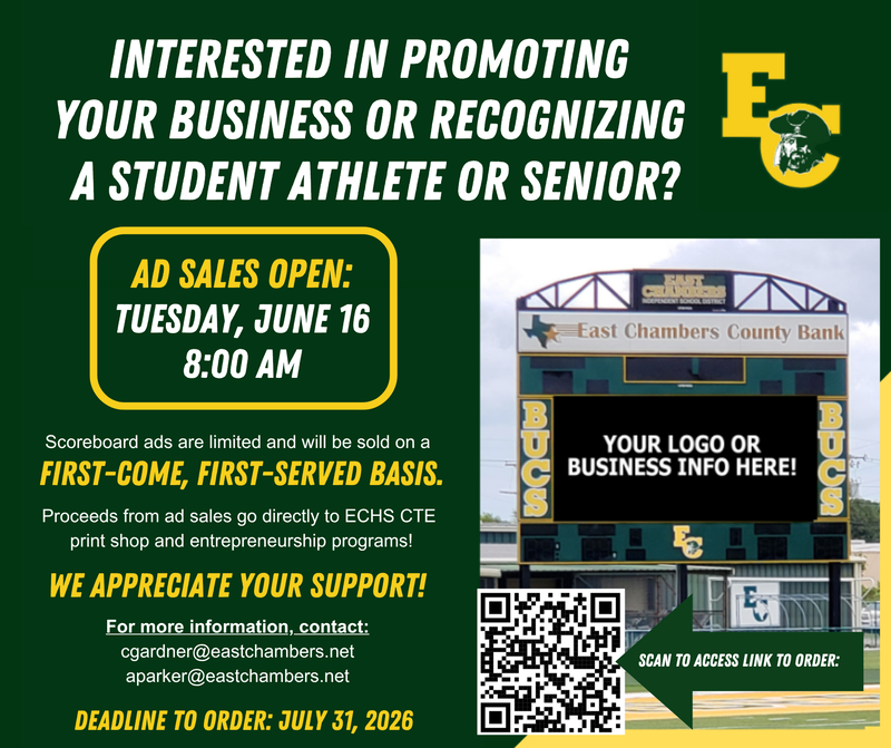 graphic promoting ad sales