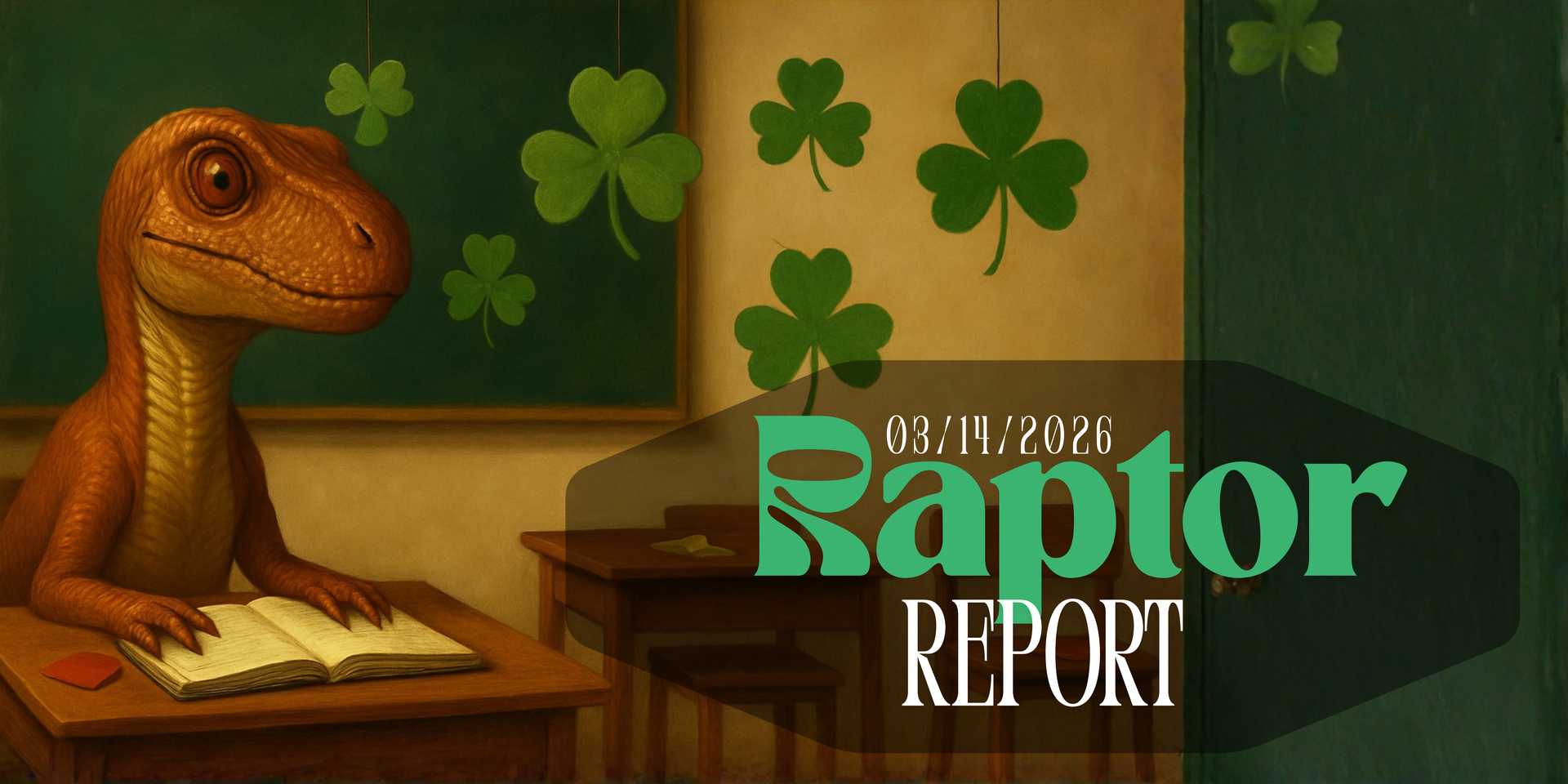 Raptor Report banner- 02/21/2026