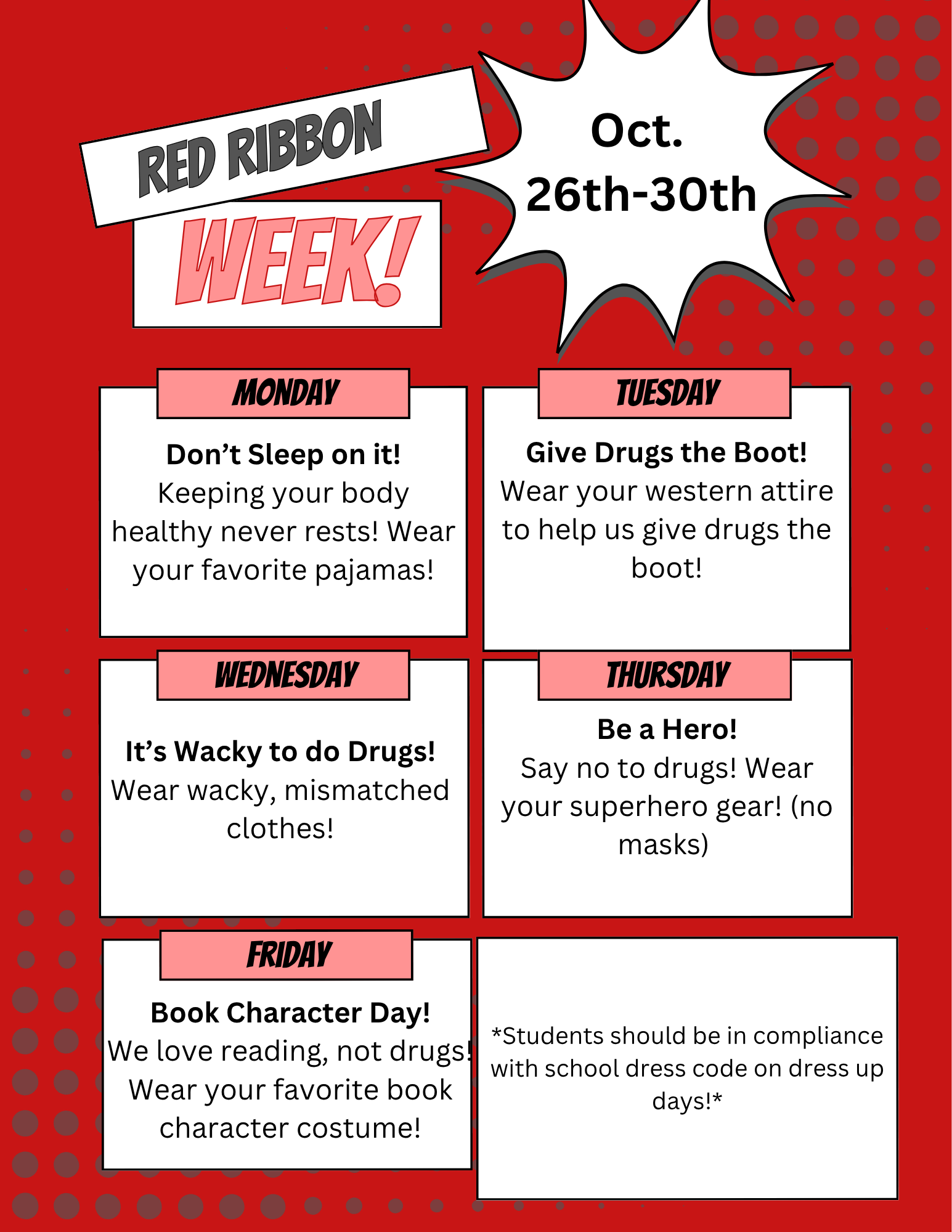 red ribbon week