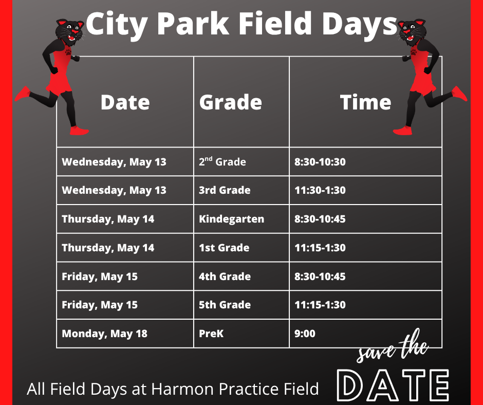 Field Day Save the Date Graphic