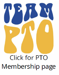 blue letters for TEAM and yellow letters for PTO with words Click For PTO Membership Page