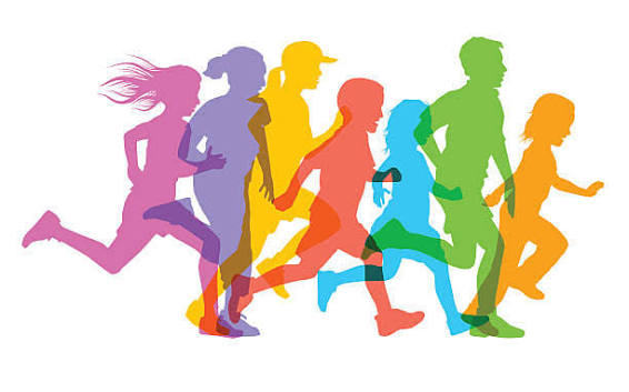 kids running 