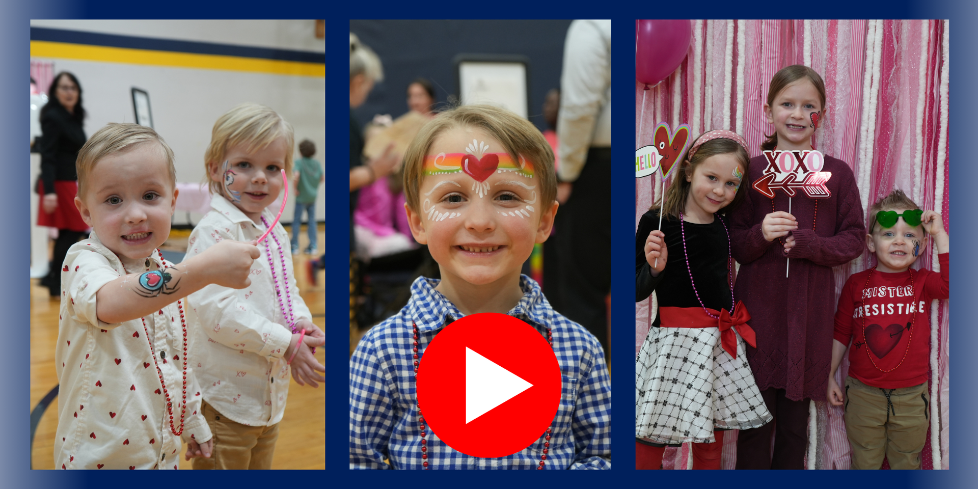 Community members at Sweetheart Dance