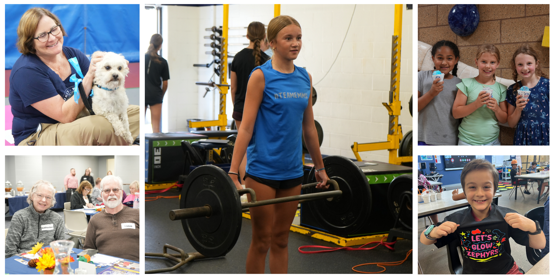 Community members in fall classes and events