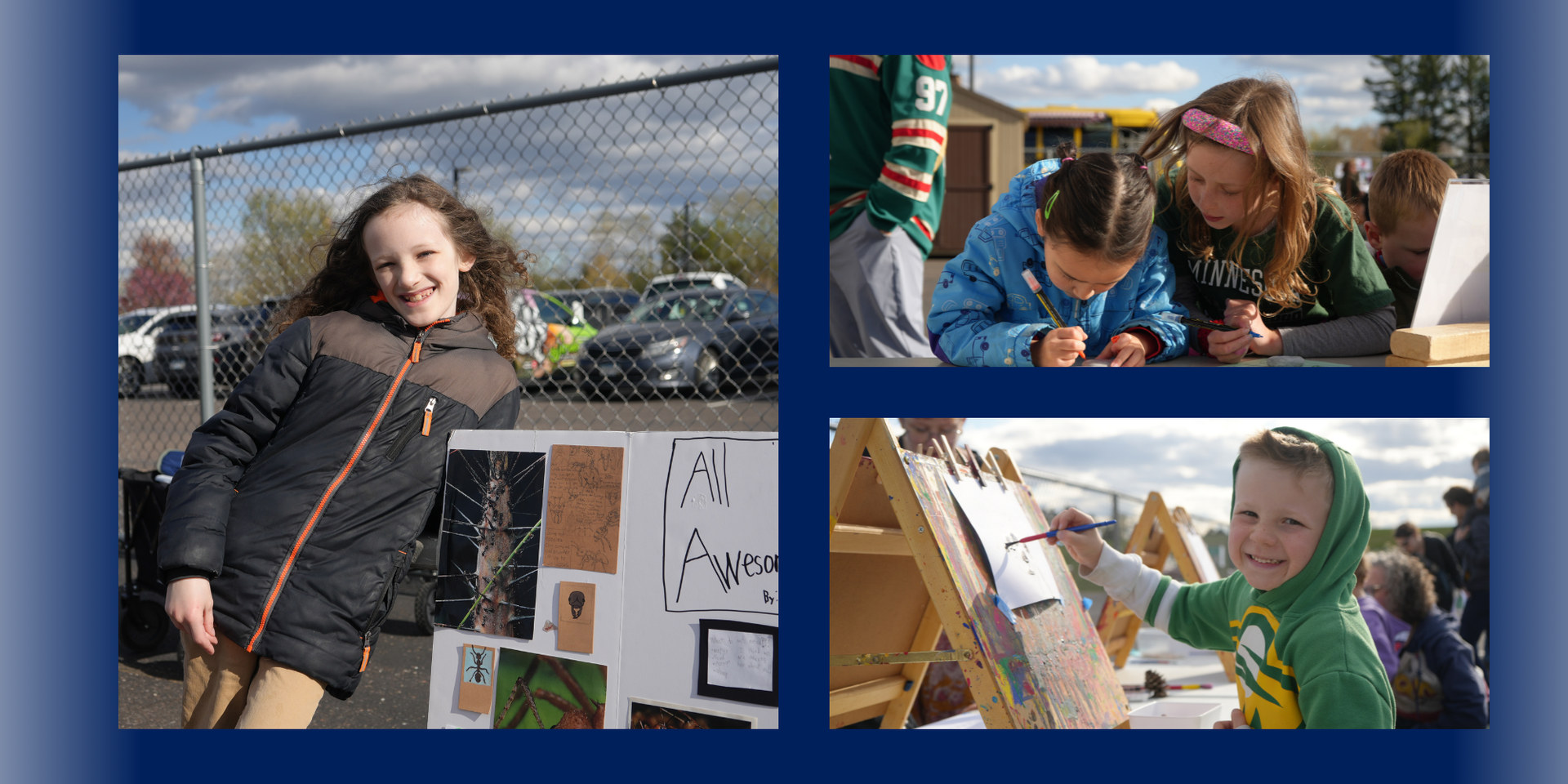 Students at Nature Night