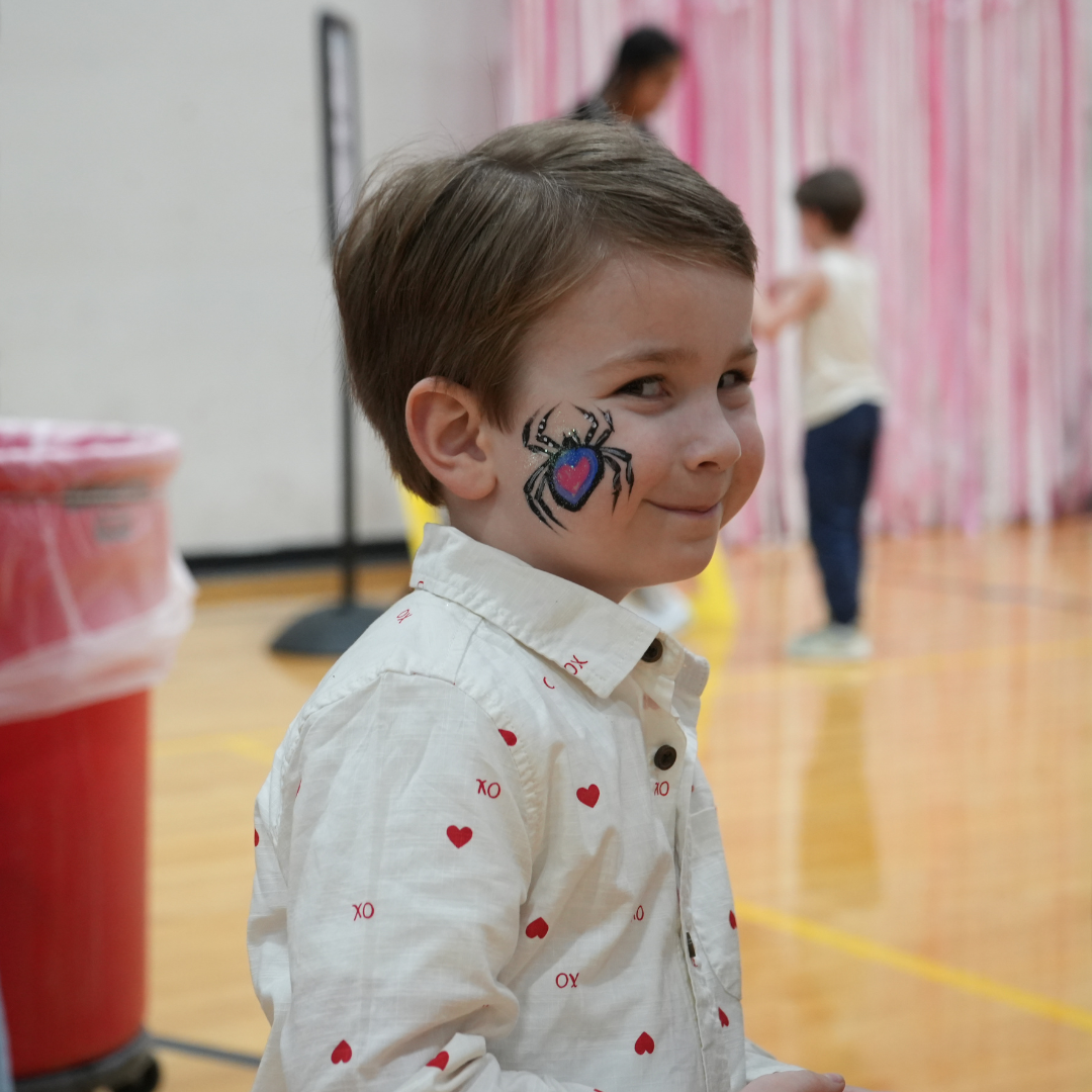 Student at Sweetheart Dance