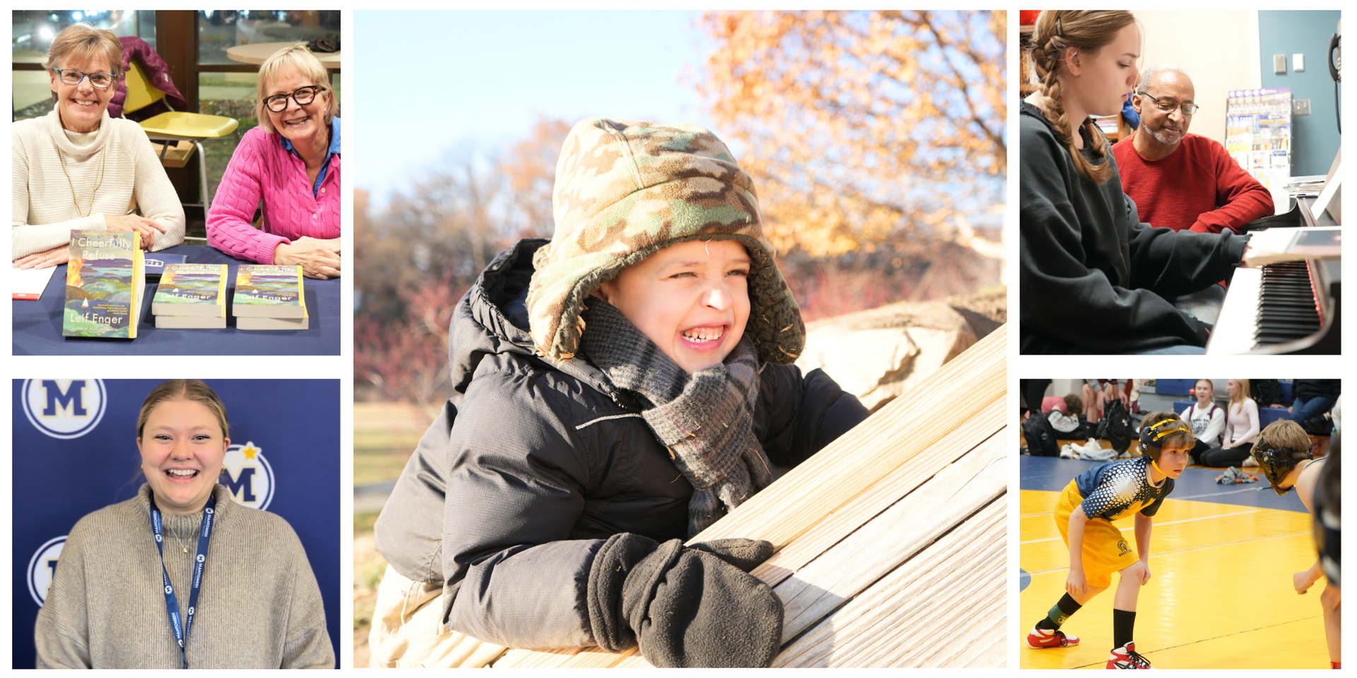 Community members in fall classes and events