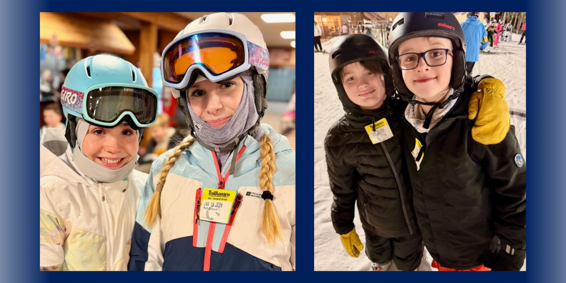 Students in Ski Club