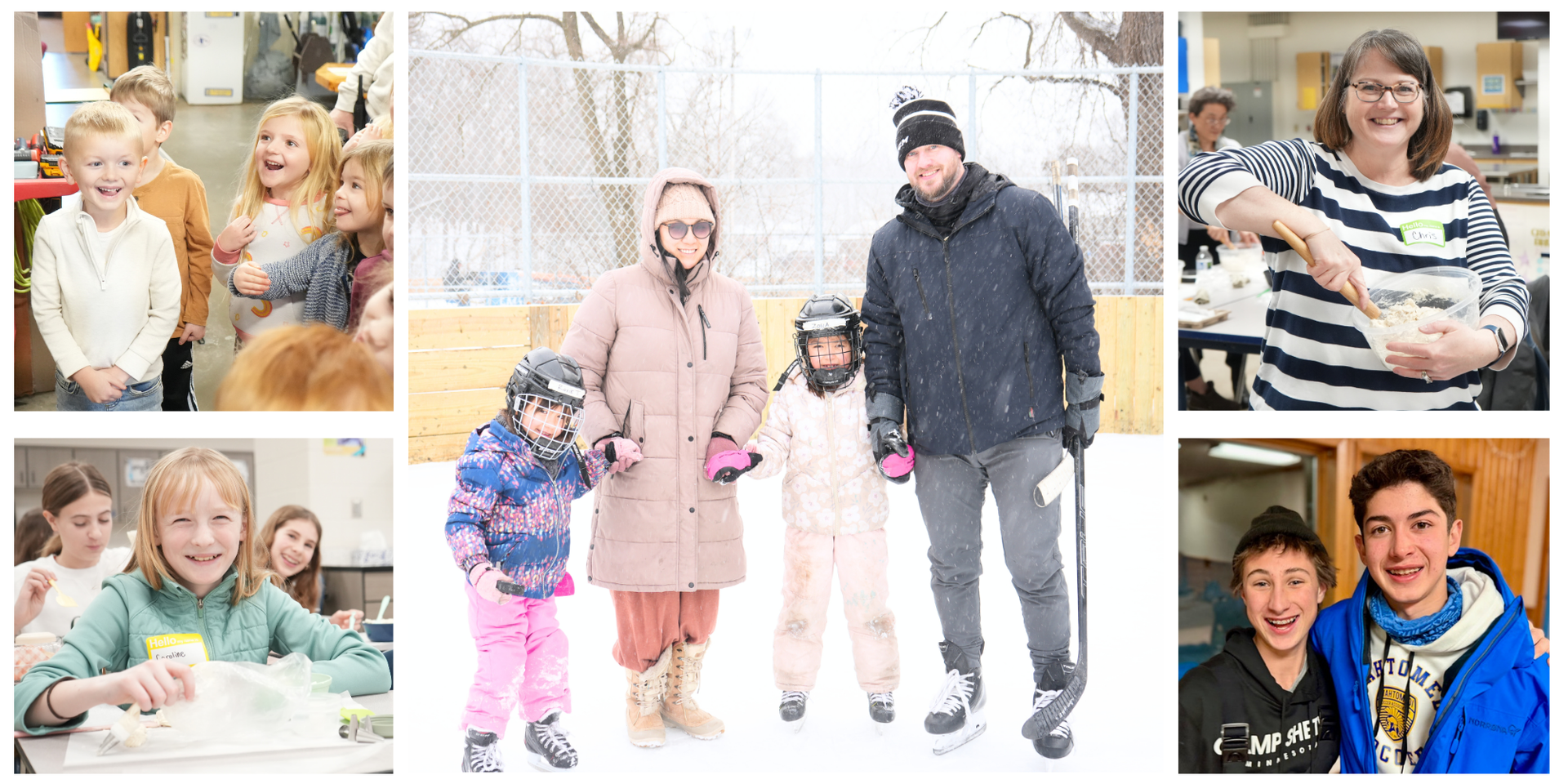 Community members in winter-spring classes and events