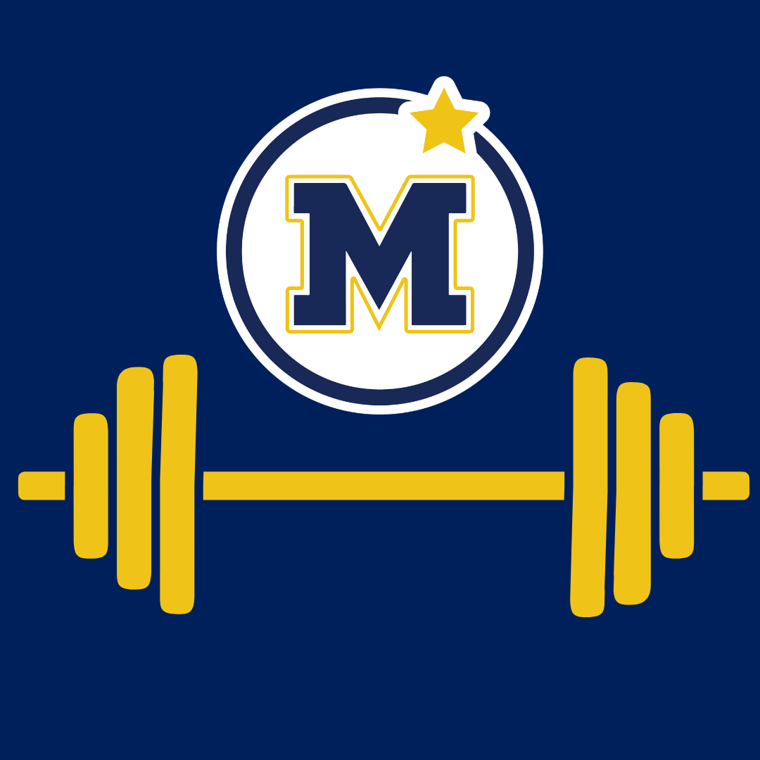Mahtomedi logo and weights icon
