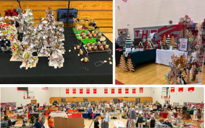 College of pictures from last year's Craft Fair