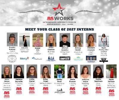 15 seniors involved in internship program