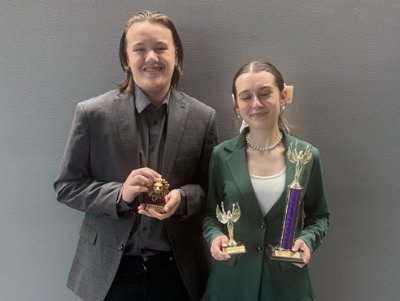 Luke Sellers and Mikayla Baker