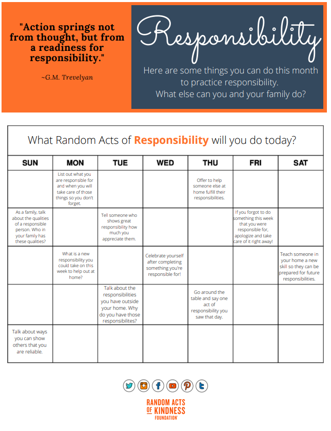 Integrity Calendar