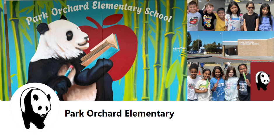 Screenshot of Park Orchard's Facebook page's top banner.