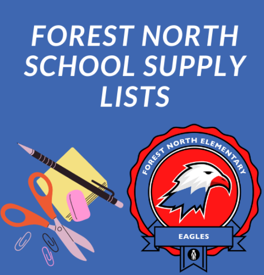 Forest North school supply list 2026-7
