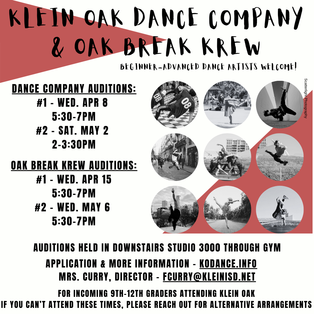 Klein Oak Dance Company and Oak Break Krew