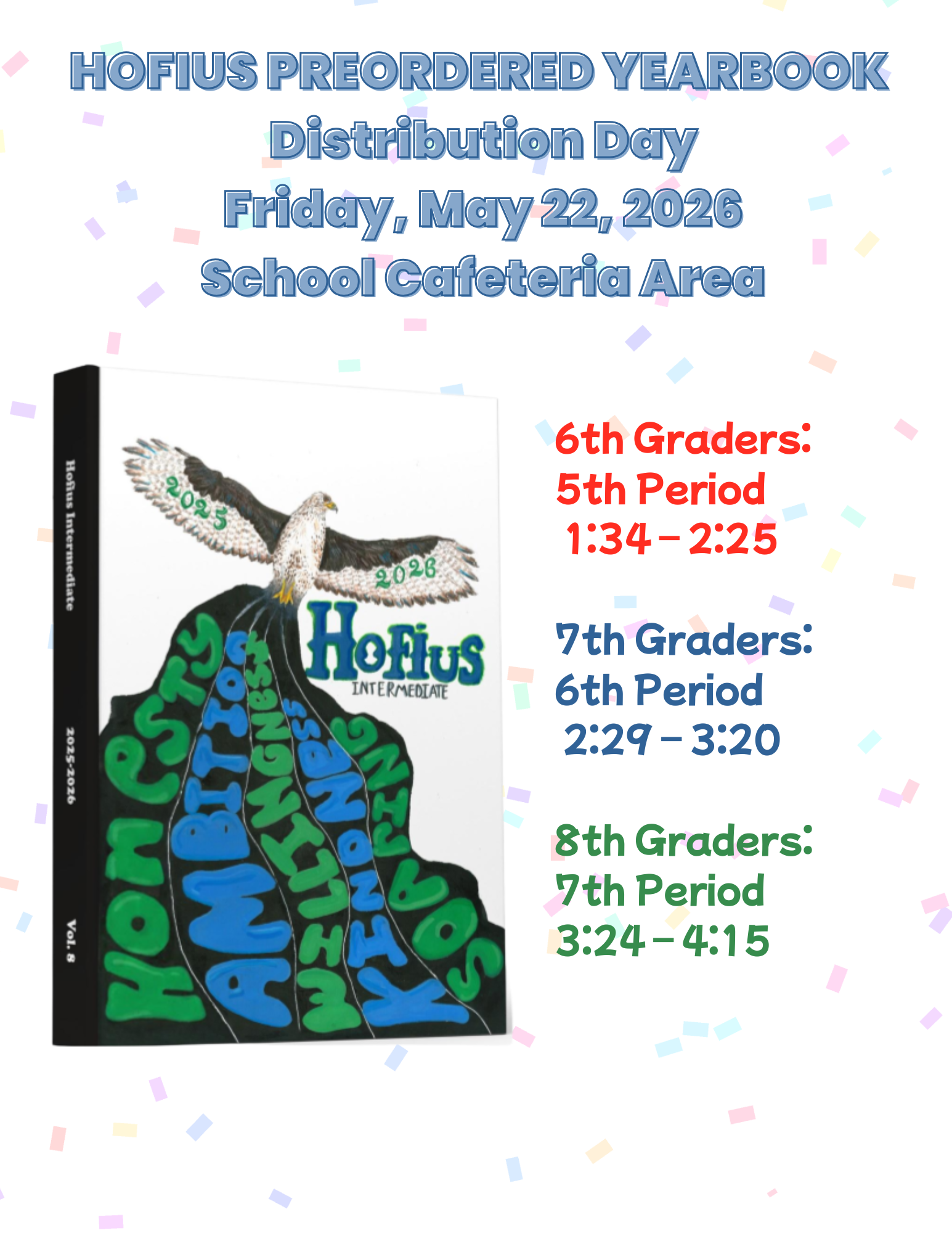 Yearbook Distribution Day