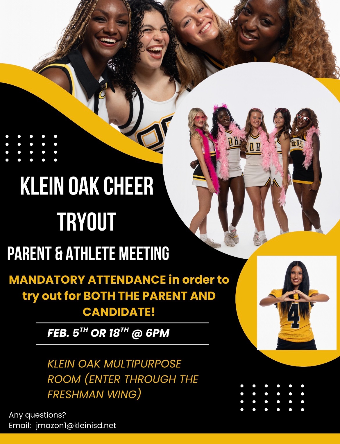 KO Cheer Info