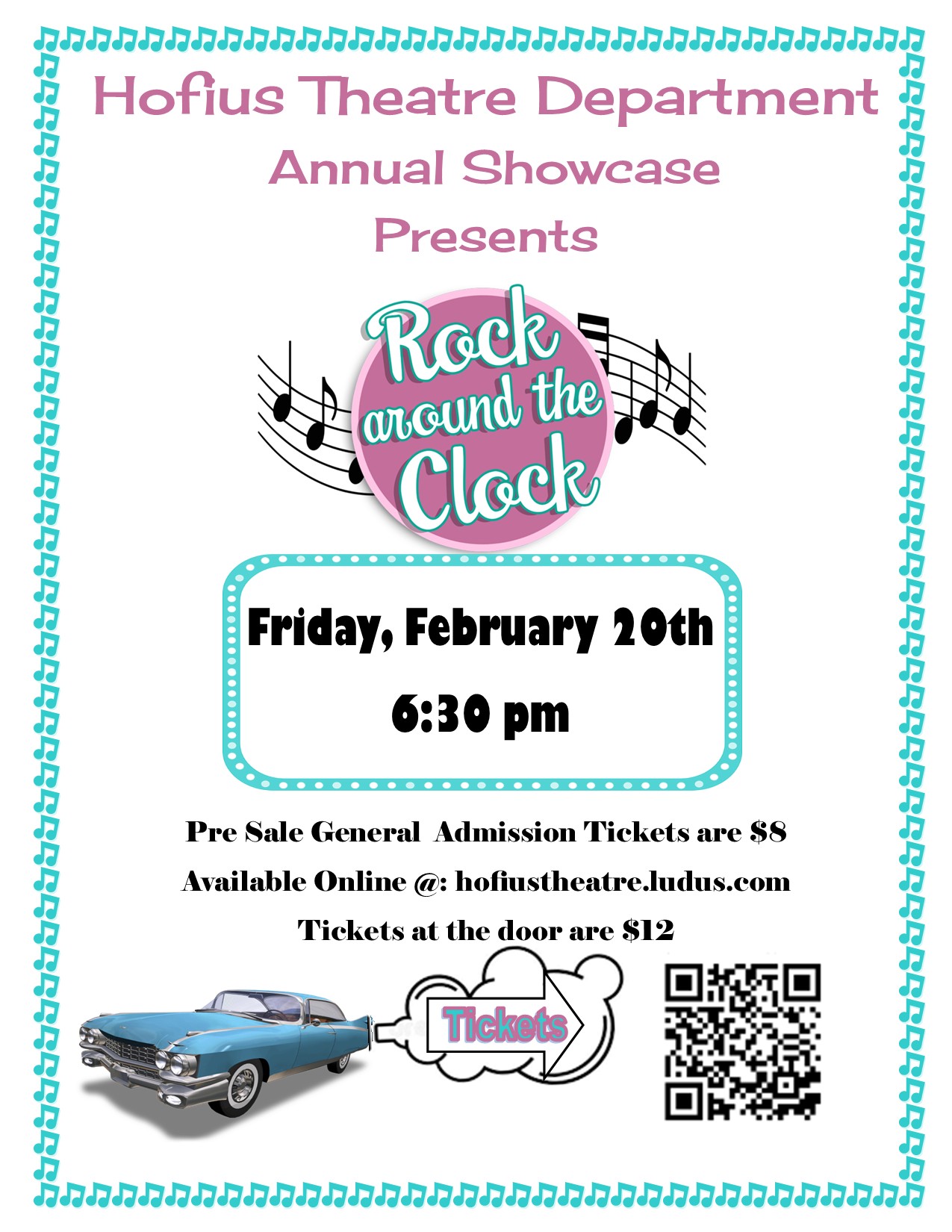 Rock Around the Clock Theatre Arts Showcase