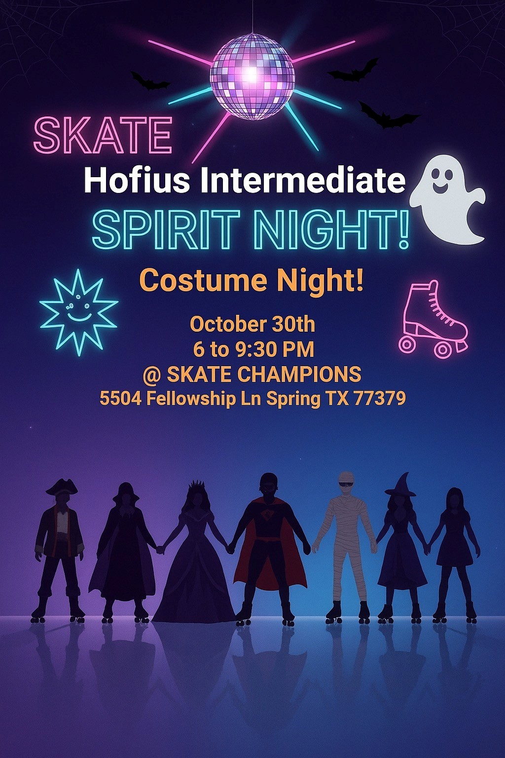 Spirit Night - Skate Champions