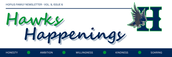 Hofius Family Newsletter - Vol. 9, Issue 4 Banner