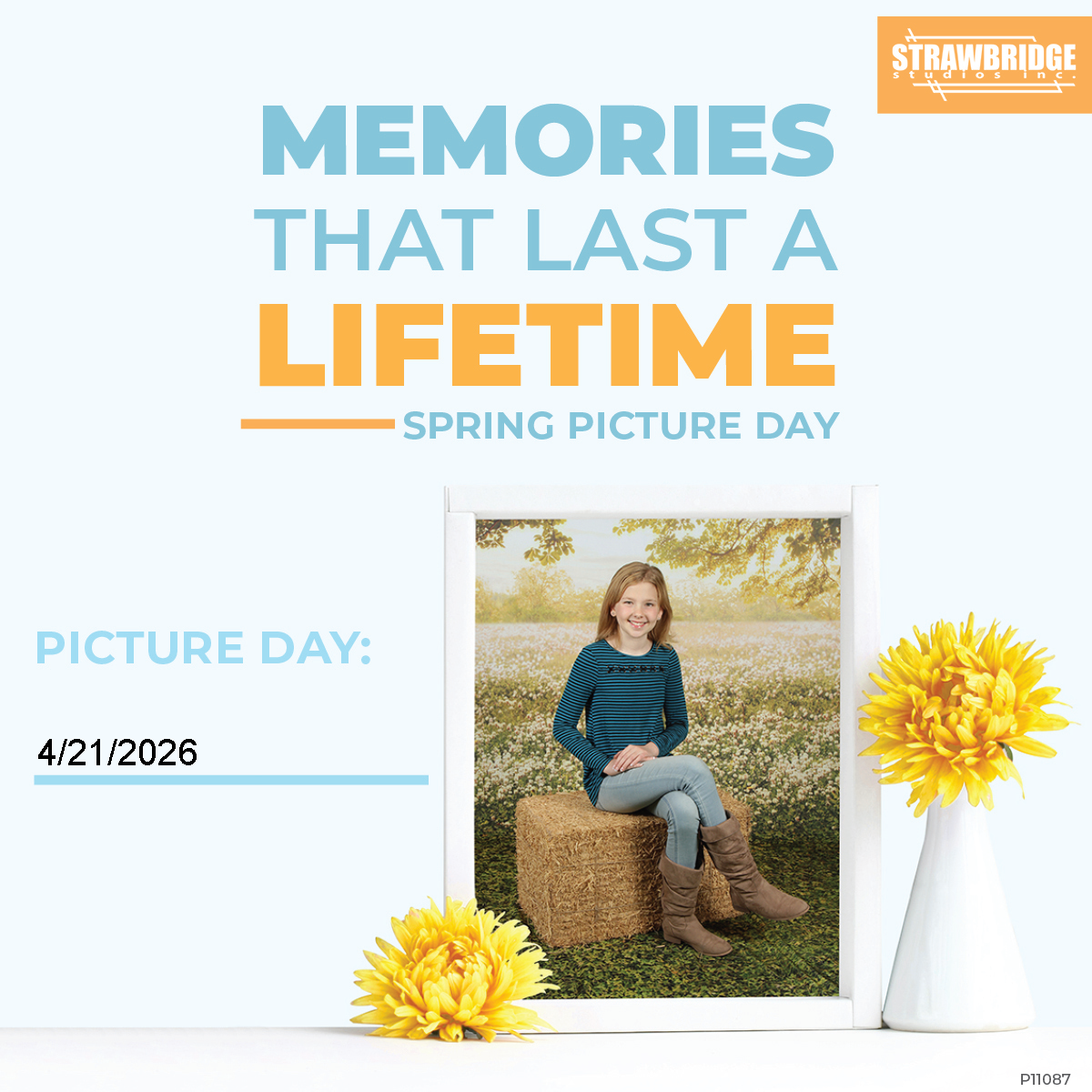 Spring Picture Day Flyer