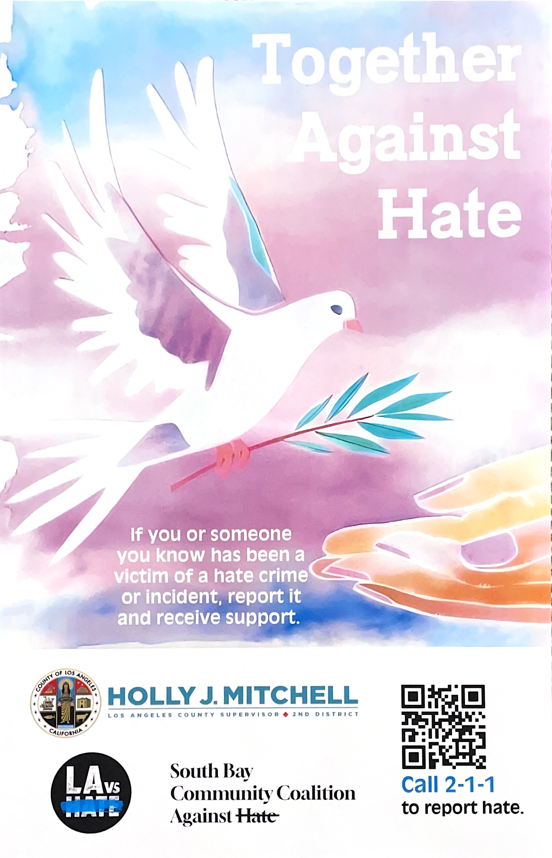 Together Against Hate poster