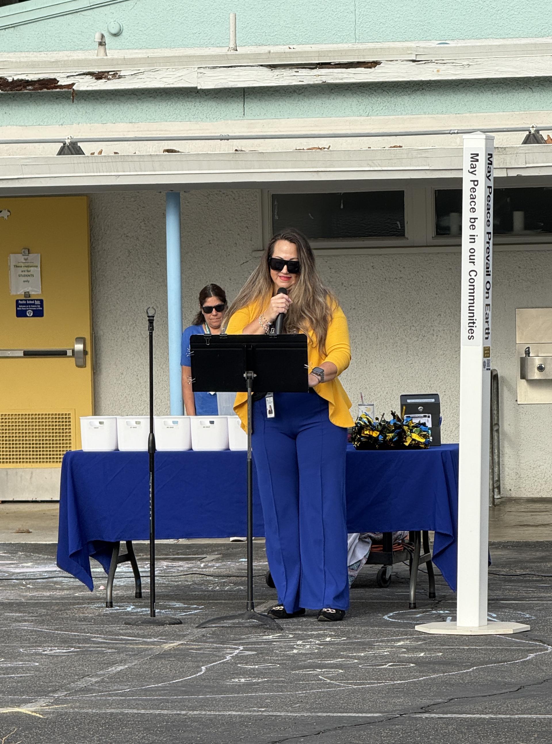 Amanda Vavao at assembly