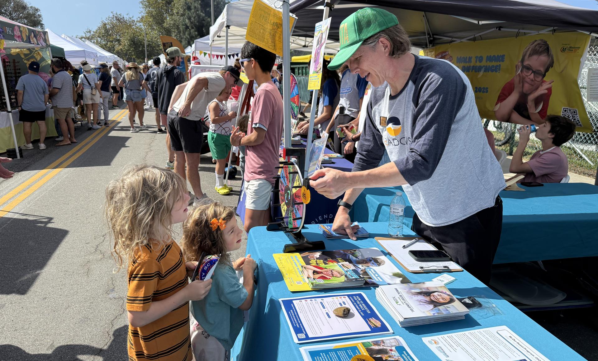 Friendship Walk participants