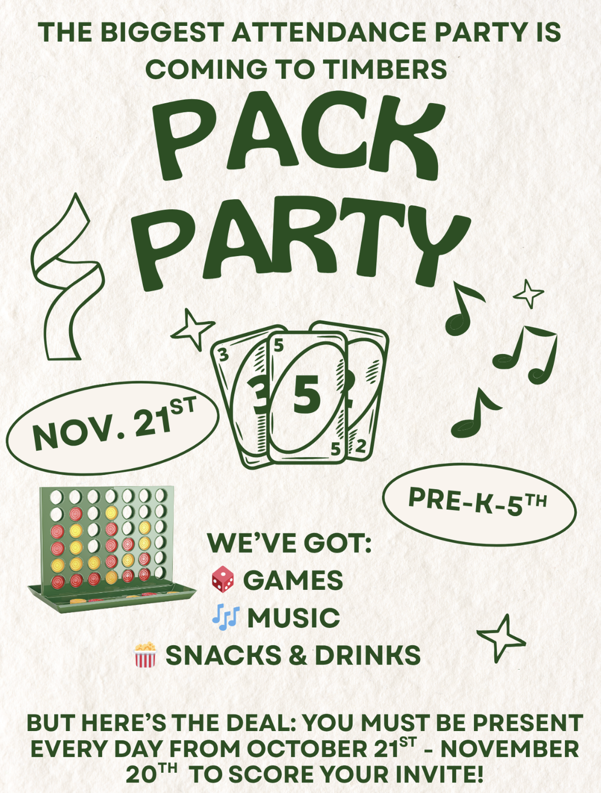 Pack Party Nov 21