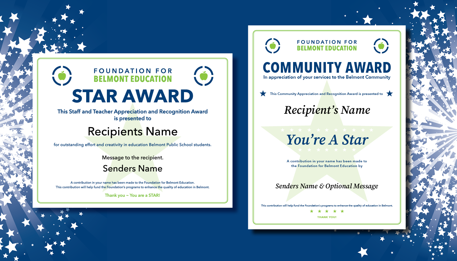 STAR & Community Awards