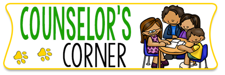 Counselor's Corner with students at a table