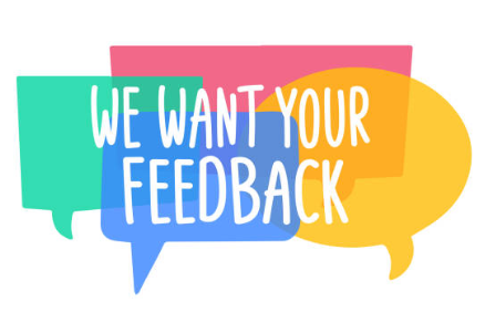 We Want Your Feedback