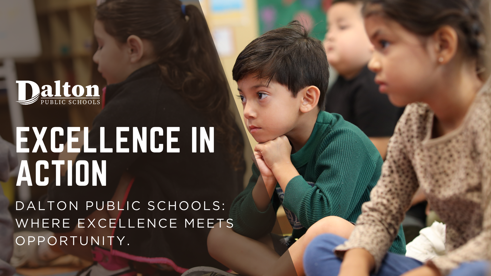 Dalton Public Schools has launched Excellence in Action, a new districtwide campaign celebrating the students, staff, and community partnerships that make our schools thrive. Discover inspiring stories, classroom spotlights, and ways to get involved! 👉 Explore the Excellence in Action campaign #ExcellenceInActionDPS
