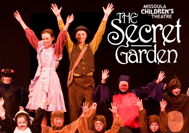 The Secret Garden children in costume 