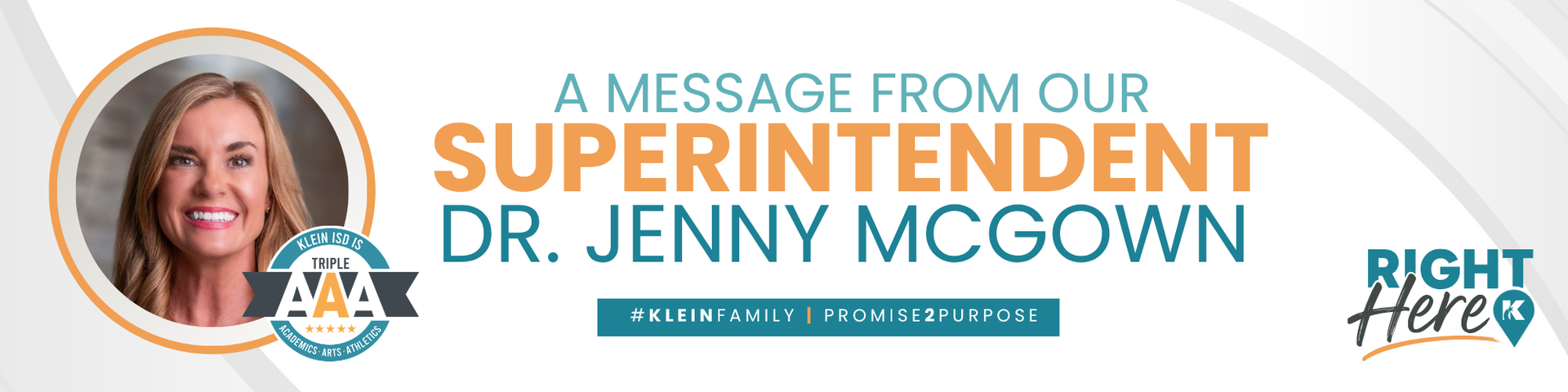 Message from our Supt Graphic
