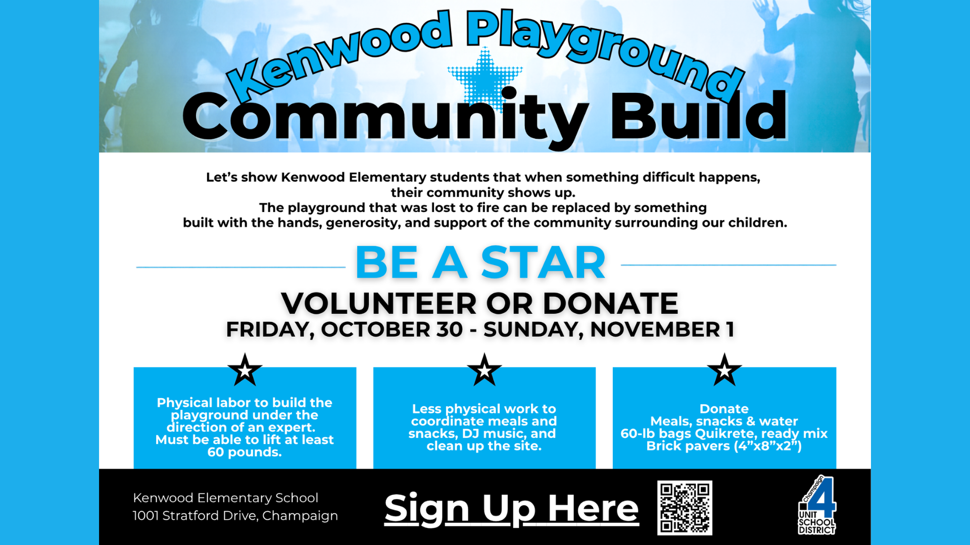 Kenwood Playground Community Build