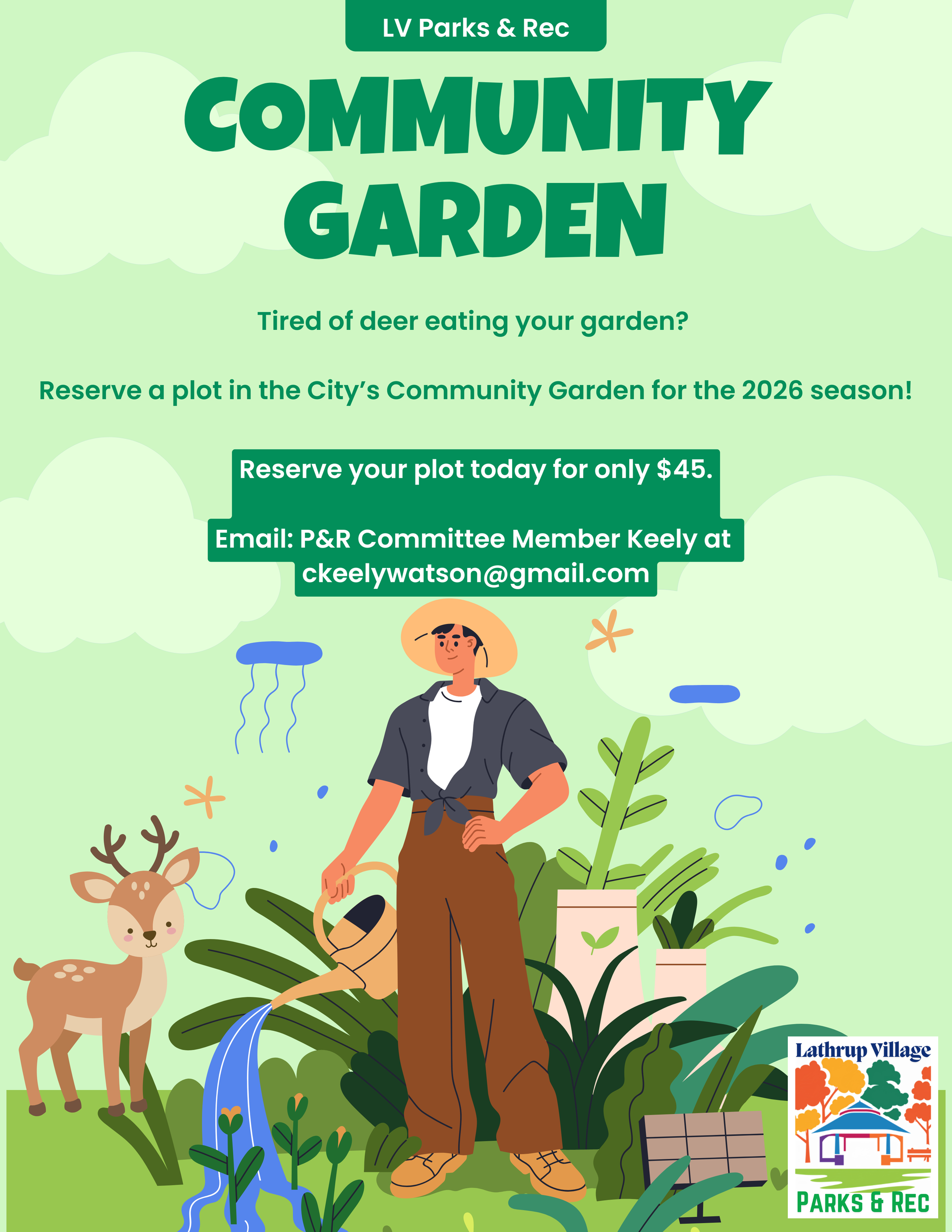 Community Garden Flyer