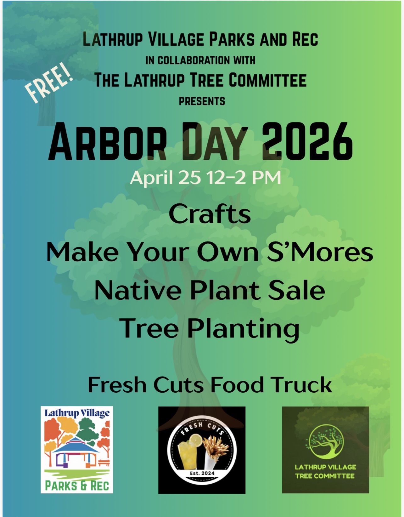 Arbor Day 2026 Flyer