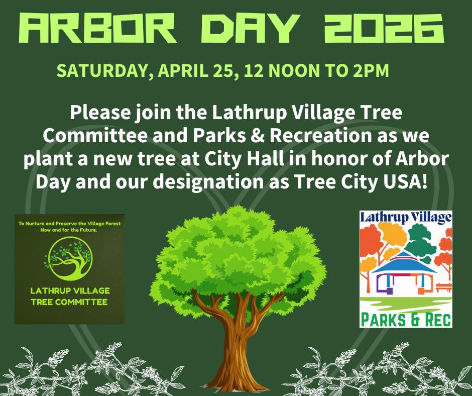 Arbor Day 2026 Flyer