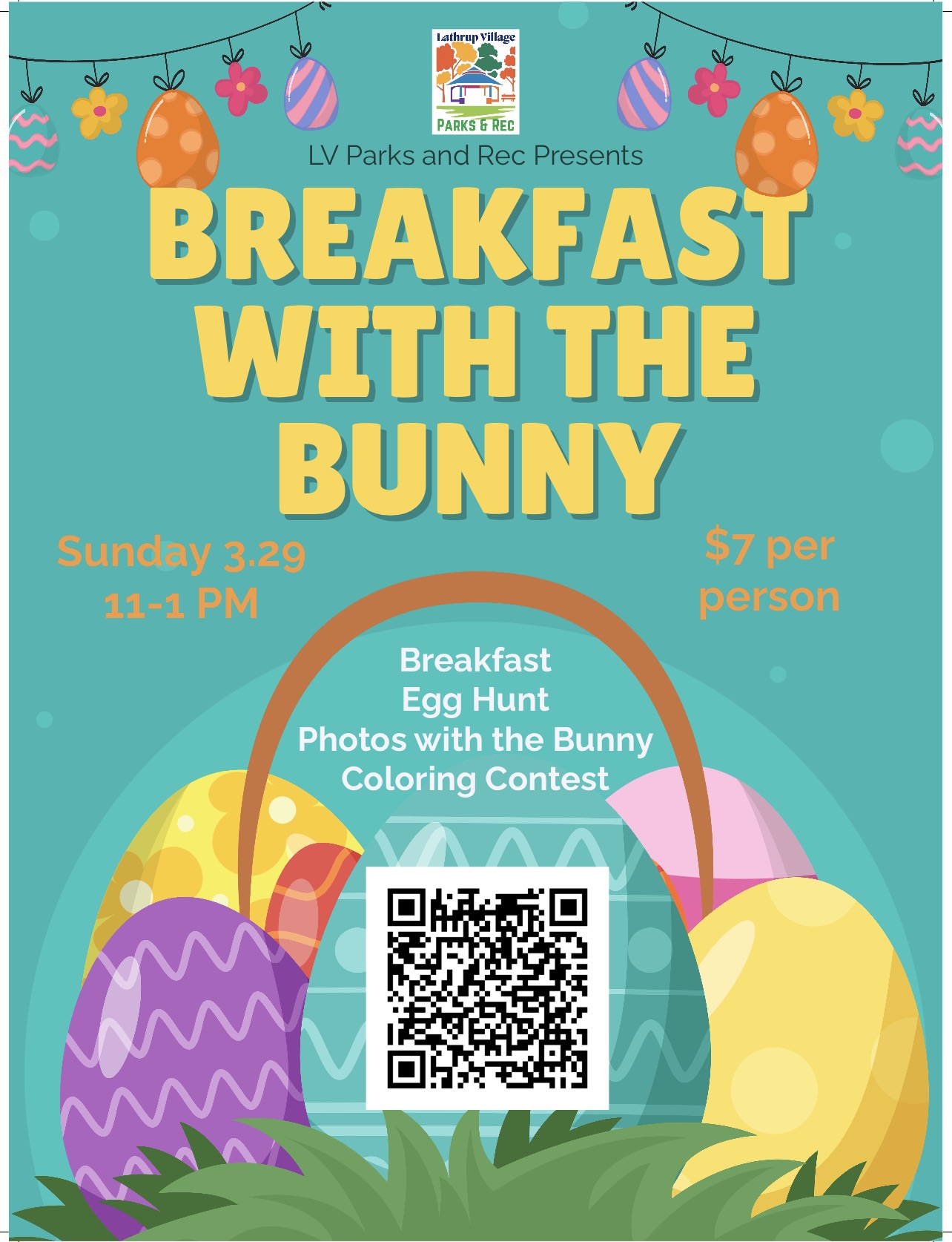 Breakfast with the Bunny Ad
