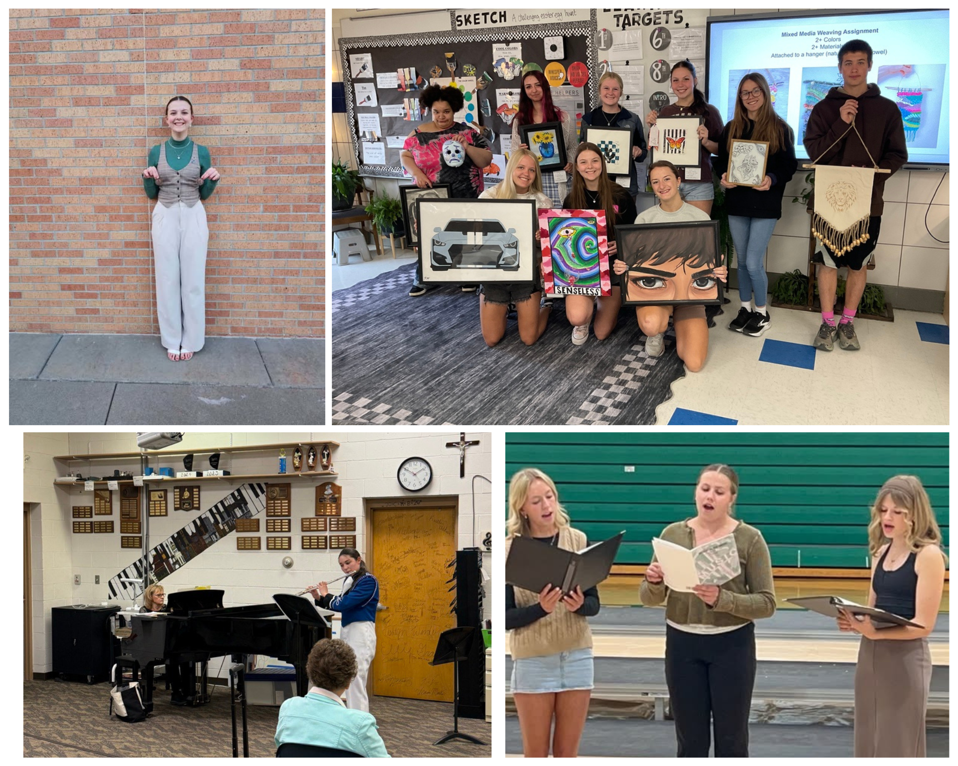 Art and music students