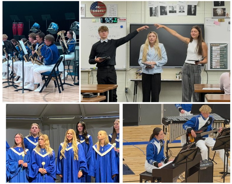 Art and music students