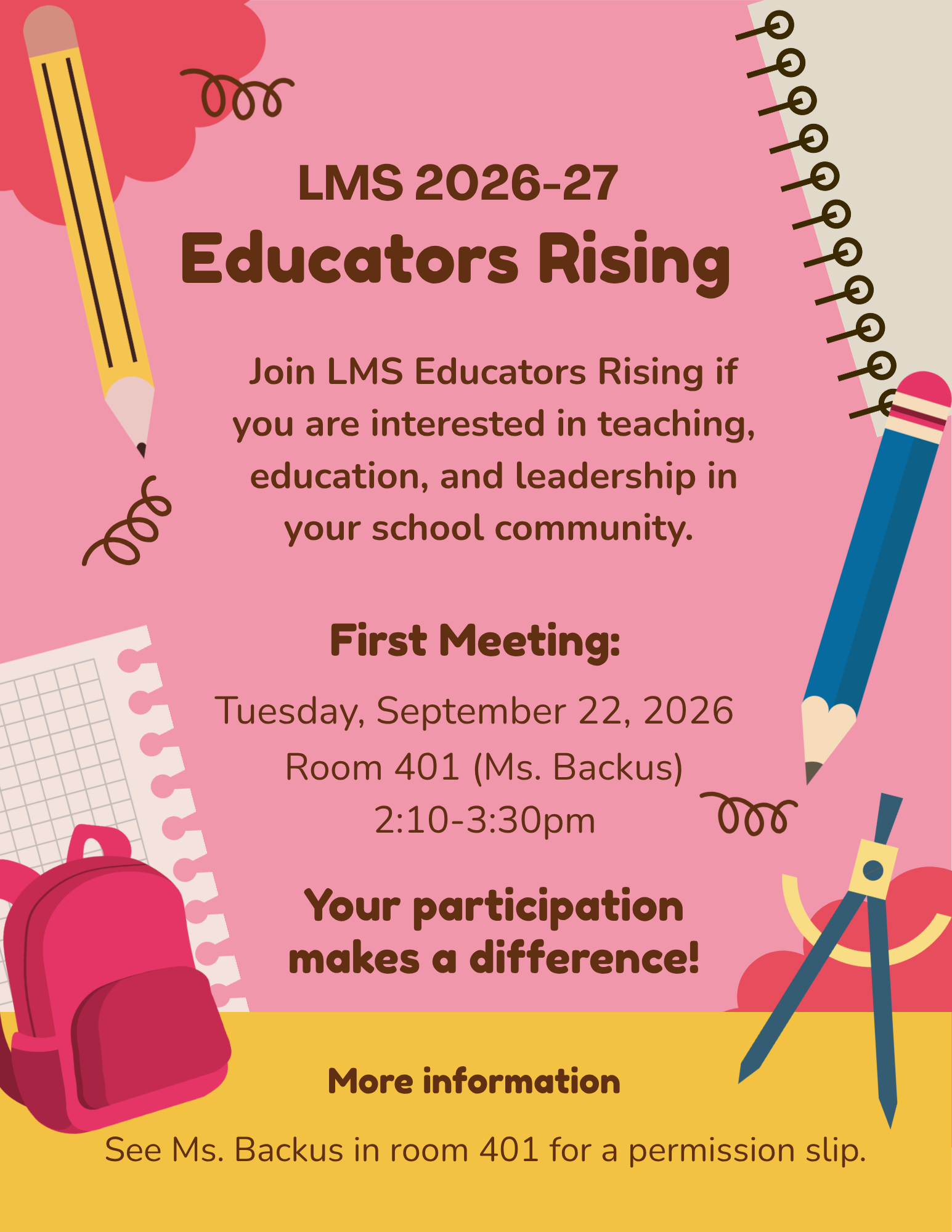 Educators Rising Flyer