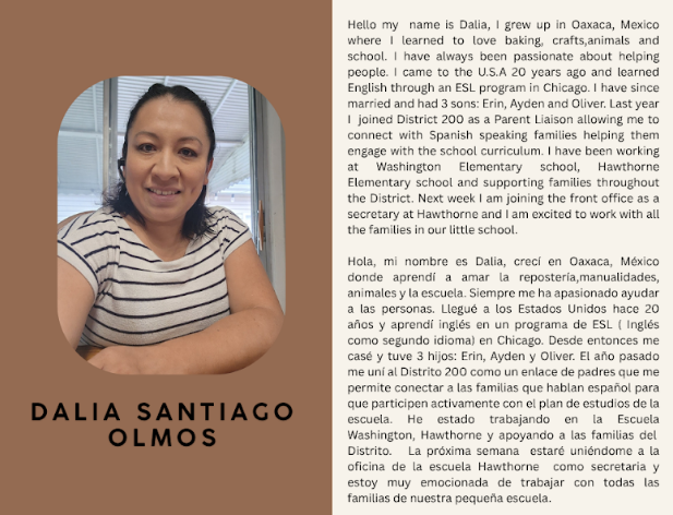 Introduction to Dalia, our new Principal Secretary