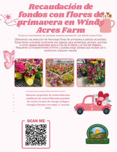Windy Acres Flower Fundraiser